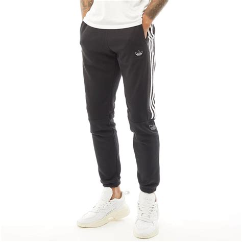 adidas heren joggingbroek sweatstof zwart|joggingbroeken adidas.